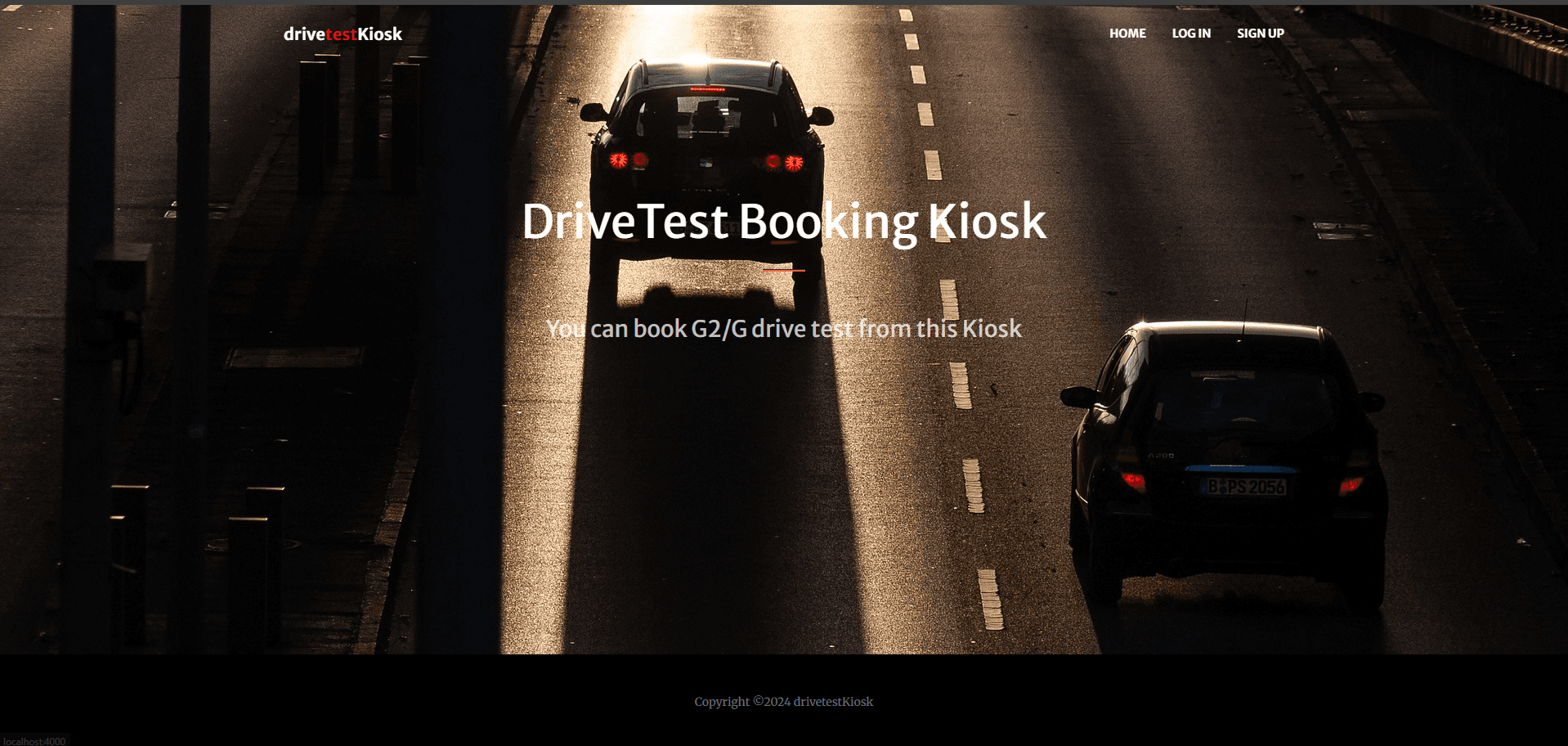 Drive Test Booking & Management System